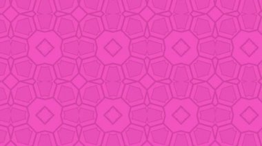 Kaleydoskop desen arka plan animasyon