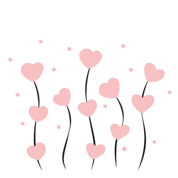 Cute Valentines Vector Illustration — Stock Vector
