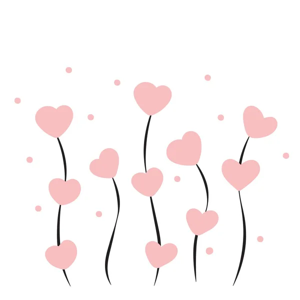 Illustration Vectorielle Valentines Mignon — Image vectorielle