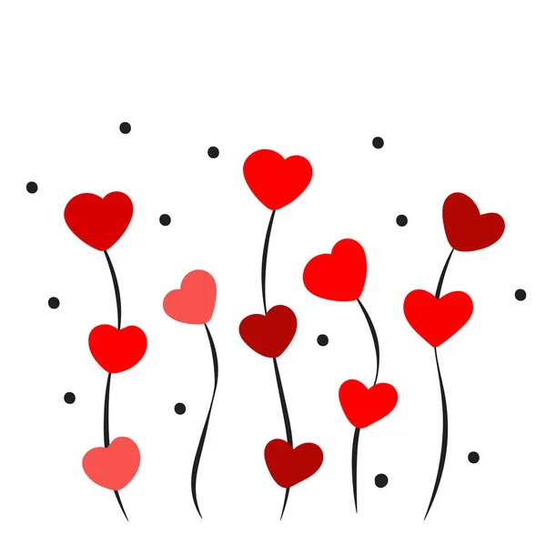Carino Valentines Vettoriale Illustrazione — Vettoriale Stock