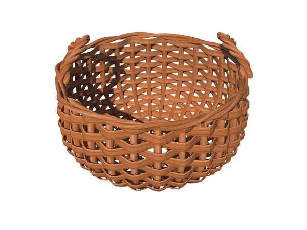 Render Easter Basket — Stock Photo, Image
