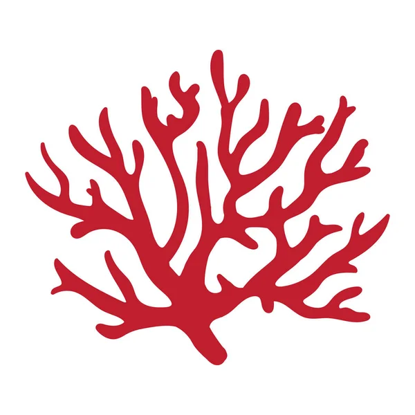 美しいサンゴのパターン図 — ストックベクタ