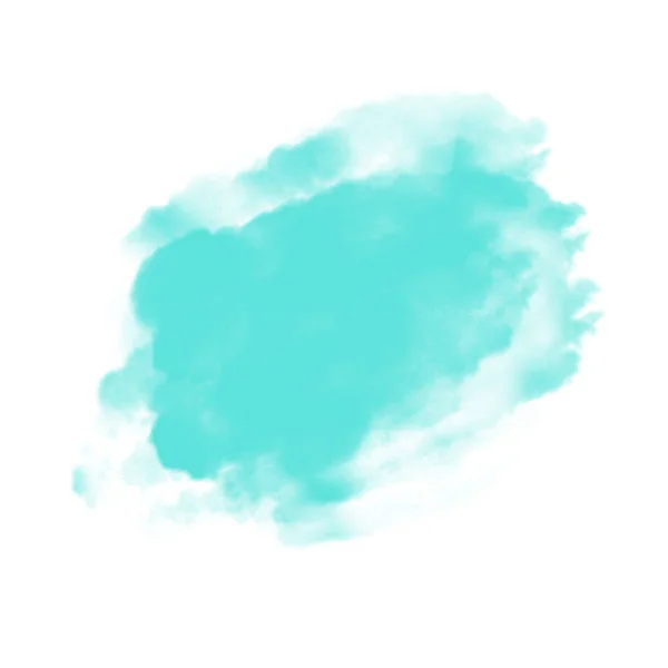 Beautiful Blue Watercolor Paint Background — Stock Photo, Image