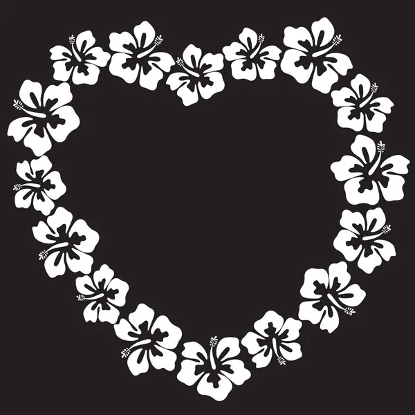 Belle Illustration Vectorielle Fleur Été Hibiscus — Image vectorielle