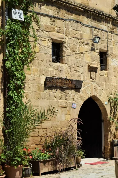 Ancien Bâtiment Historique Pierre Chypre — Photo