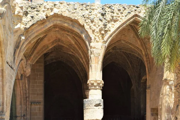 Kıbrıs Eski Tarih Taş Bina — Stok fotoğraf