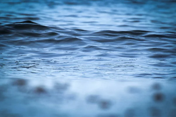 Verão Mar Azul Ondas Fundo — Fotografia de Stock