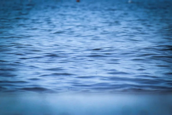 Sommar Havet Blå Vågor Bakgrund — Stockfoto