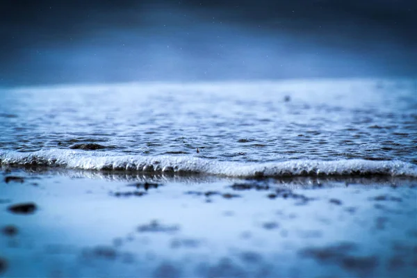 Verão Mar Azul Ondas Fundo — Fotografia de Stock