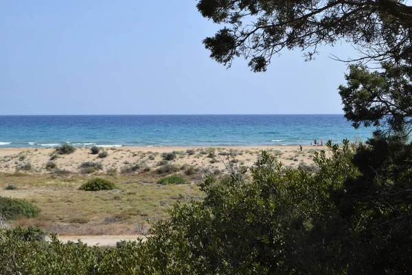 Schöne Mediterrane Wellen Meer Zypern — Stockfoto