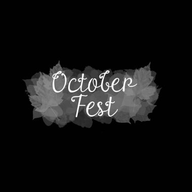 Sonbahar yaratıcı, arka plan, illüstrasyon yaprakları