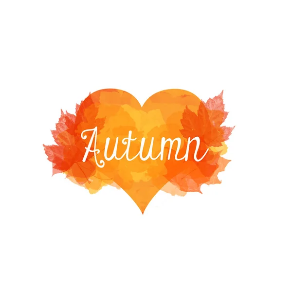 Herfst Creatief Bladeren Achtergrond Illustratie — Stockfoto