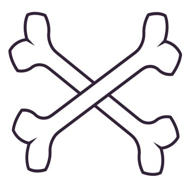 Komik Cadılar Bayramı sanat, vektör İllüstrasyon