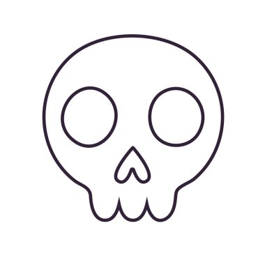 Komik Cadılar Bayramı sanat, vektör İllüstrasyon