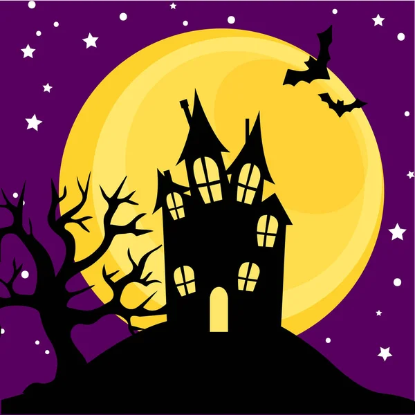 Happy Halloween Art Illustration Vectorielle — Image vectorielle