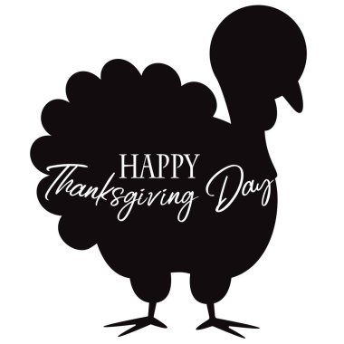 Türkiye kuş, düz, vektör illüstrasyon