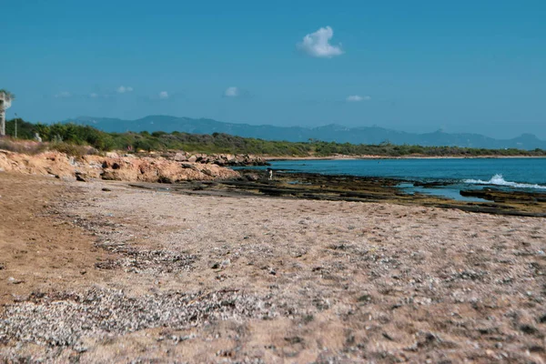 Schöner Meerblick Zypern Sommer — Stockfoto