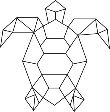 soyut, sanat, arkaplan, geometrik, çokgen, sembol, kaplumbağa, vektör