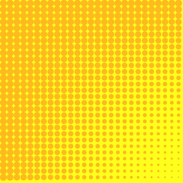 Pop art background to the point. Go from yellow to orange, the effect of the sun.