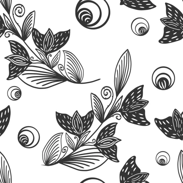 Kusursuz desen, klasik çiçek. Çizim tahtası taklidi.