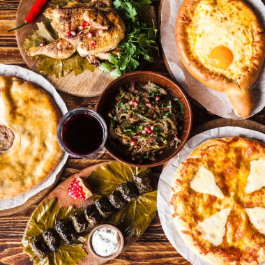 güzel restoran Gürcü mutfağı