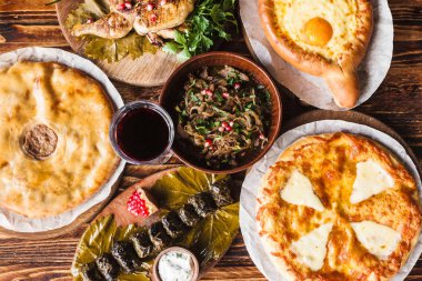 güzel restoran Gürcü mutfağı