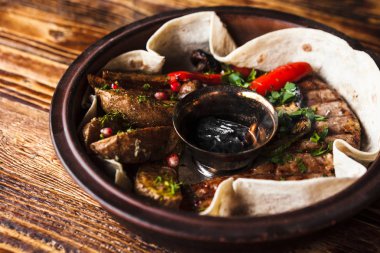 güzel restoran Gürcü mutfağı