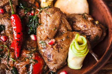 güzel restoran Gürcü mutfağı