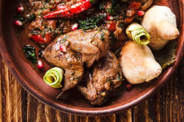 güzel restoran Gürcü mutfağı