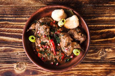 güzel restoran Gürcü mutfağı