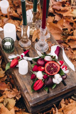 bir kaç içinde aşk sonbaharda güzel fotoğraf çekimi için fikir