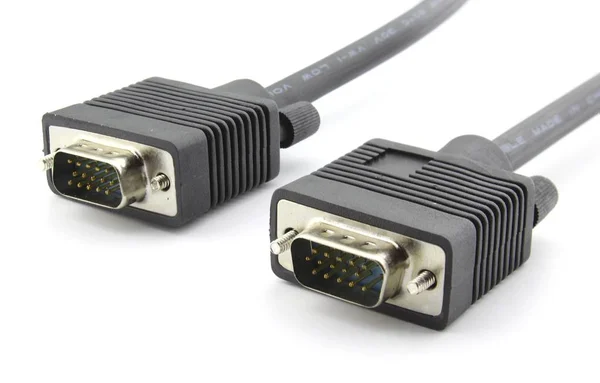 Conectores Cable Monitor Vga — Foto de Stock