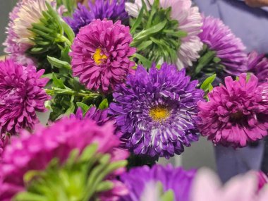 Güzel bir çiçeğe yaklaş