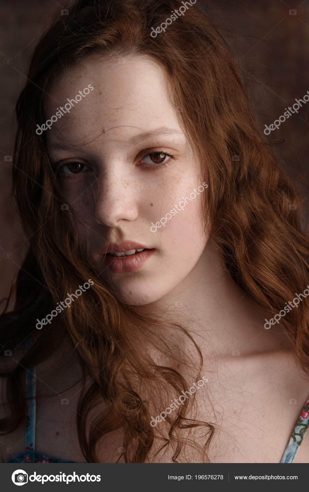 Pictures Cute Teenage Girl Haircuts Dramatic Portrait