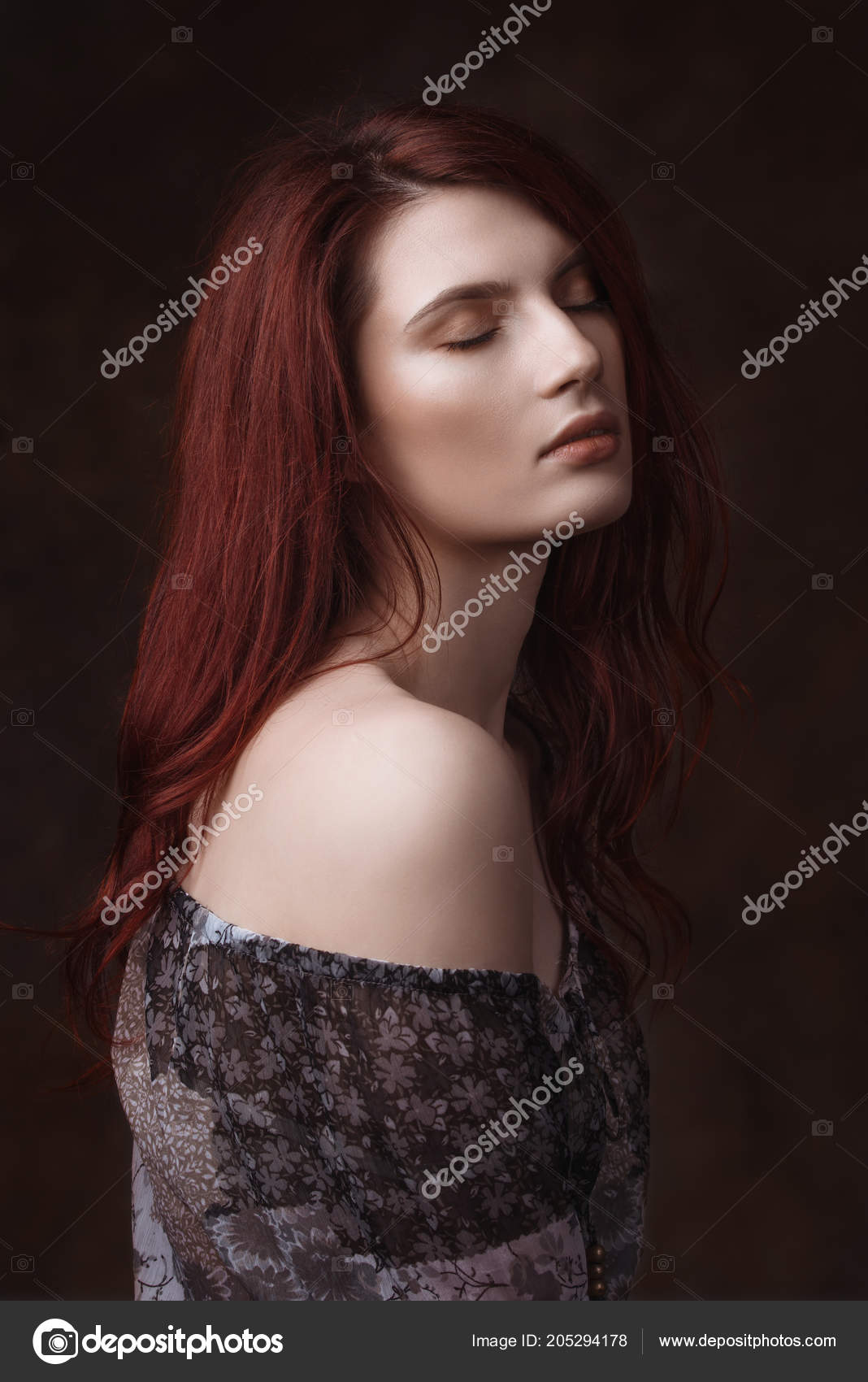 Retro vintage redhead right! Idea Retro vintage redhead and