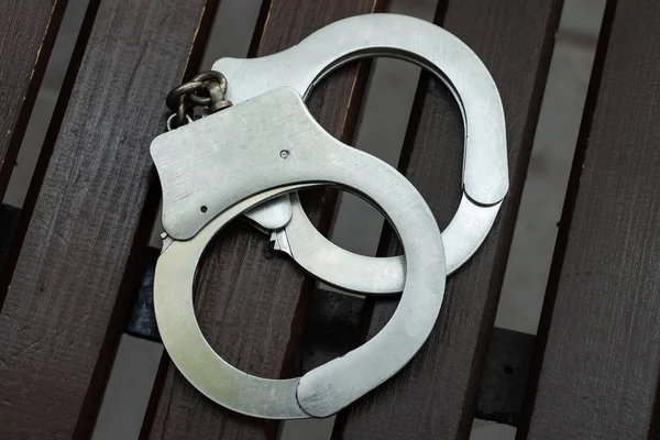 Handcuffs. — Stock Photo, Image