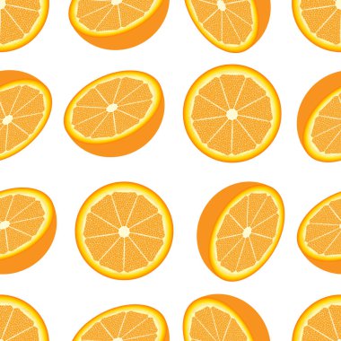 Turuncu seamless modeli.