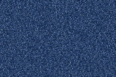 Mavi parıltılı doku. Parlak parçacıkların arka planı. Neşeli arkaplan.