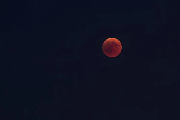 Juillet Éclipse Lune Pleine — Photo