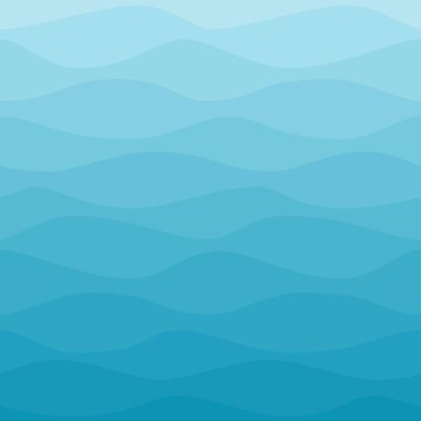 Yavaş yavaş dalgalı mavi kış arkaplanı