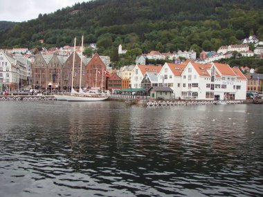 Norveç'teki Bergen Limanı