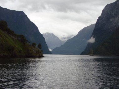 Nearoyfjord bulutlar, Norveç