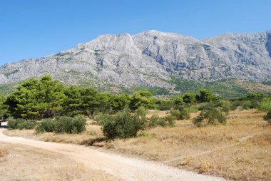 Ridge Biokovo. Makarska Riviera, Hırvatistan