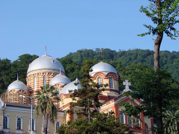 Nuovo Monastero Afon Abkhazia — Foto Stock