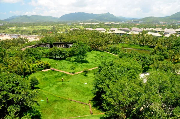 Village Yalong Bay Hainan Island China Mayo 2011 — Foto de Stock