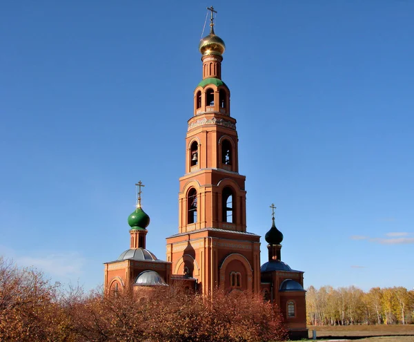 Cappella Nel Monastero Achair Regione Omsk Siberia Russia — Foto Stock