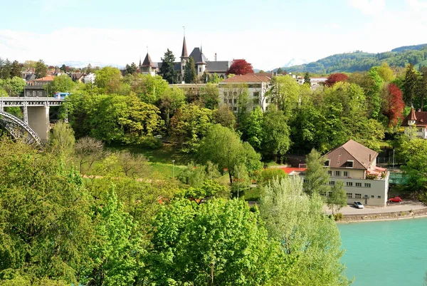 Városkép Berne Svájc — Stock Fotó