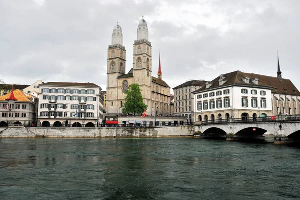 Paisaje Urbano Zurich Suiza — Foto de Stock