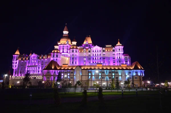 Olimpic Köyü, Sochi, Rusya Eylül 2014: Sochi Macera Parkı, otel kompleksi 