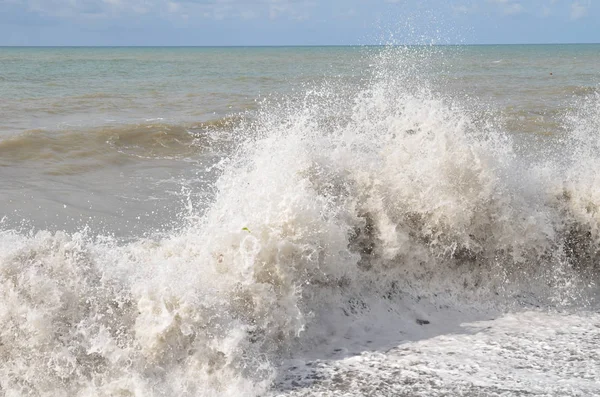 Blick Auf Den Strand Sotschi Russland — Stockfoto